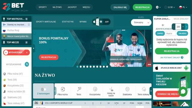 22Bet casino screenshot